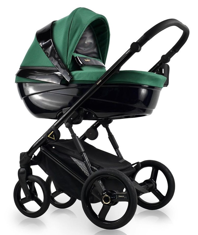 bexa glamour zielony wózek dla dziecka